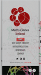 Mobile Screenshot of mathscircles.ie